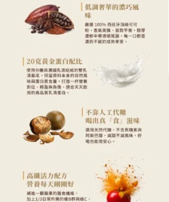 Shake 極品濃巧克力（ 一分甜）特色